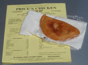 A fried pie ends a delicious meal and completes the menu