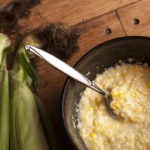 The fruit of Alice Blanton's labor is a perfectly delicious bowl of cream style corn made with love.