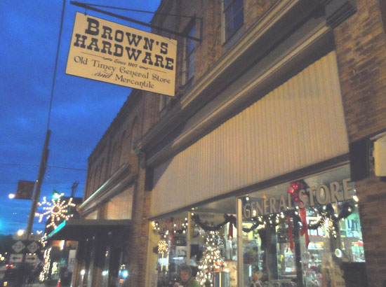 Brown's Hardware in Mount Gilead, NC