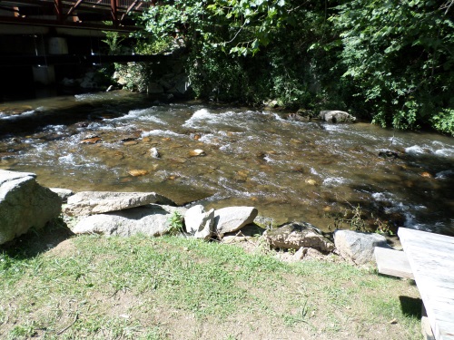 Jonathan Creek in the Town of Maggie Valley is part of the Mountain Heritage Trout Waters Program