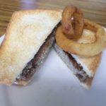 A livermush sandwich for lunch at The Hub definitely sustains you all afternoon.