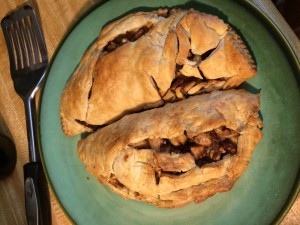 Apple turnovers after cooking (Joy Salyers)