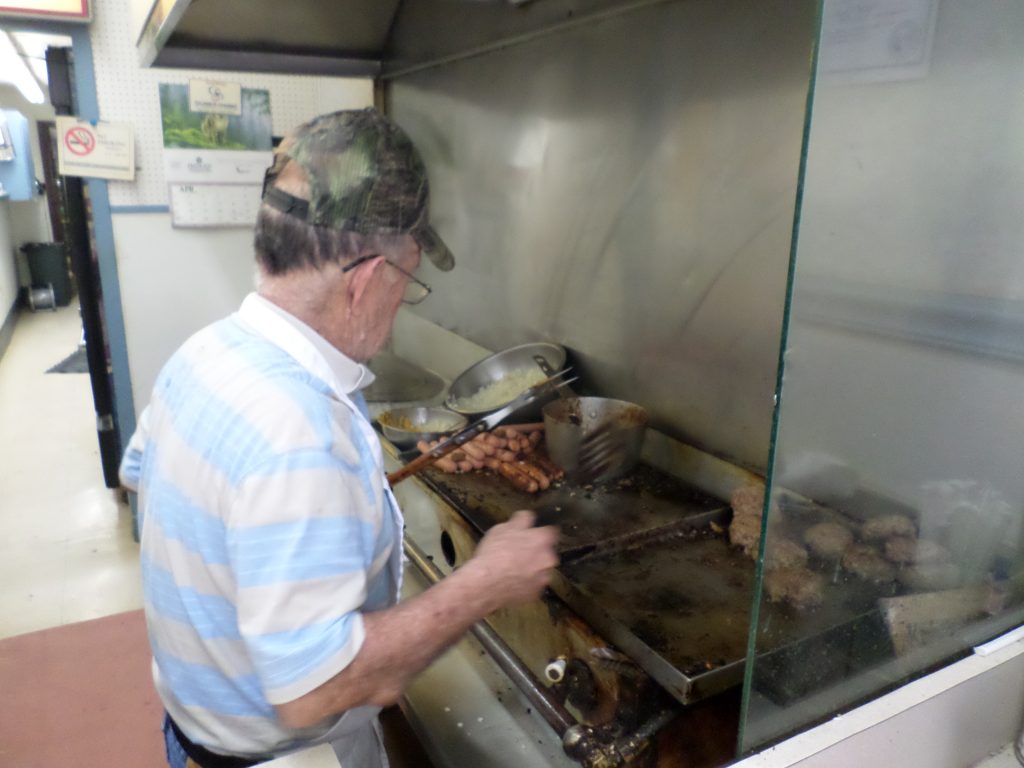 Junior McKeel has been on the grill for decades.