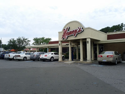 Honey's on Guess Road at Exit 175 in Durham, NC.