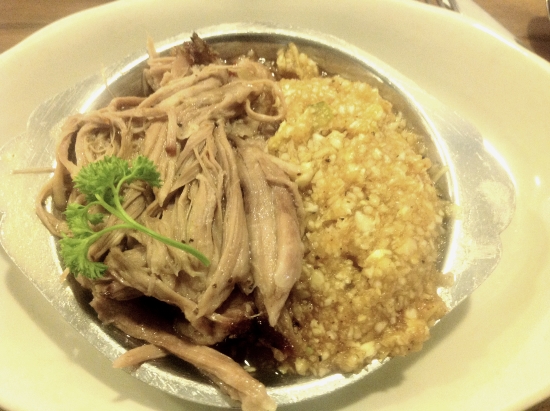 Lexington-style barbecue is typically served with red slaw.