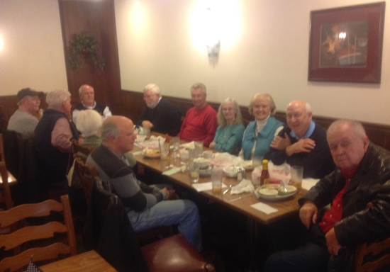 Alumni of the former Hanes High School who graduated in 1960 meet monthly at Hill’s.