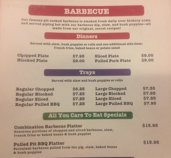 Pulled, chopped, sliced, or boxed – the choice is yours at Hill’s Lexington Barbecue.