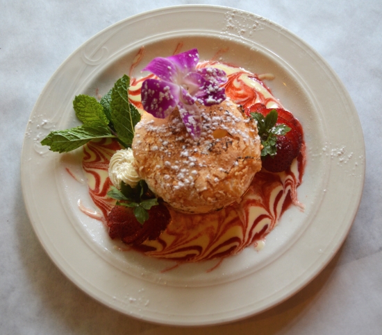 Floating Island, photo courtesy of Thierry Moity and Caprice Bistro