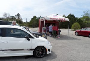 Cars at stand